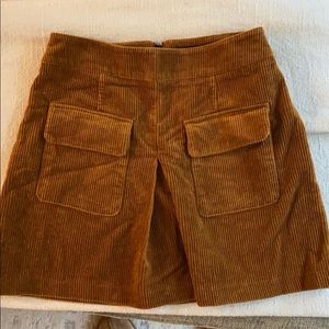 Urban Outfitters Corduroy Skirt w/front pockets